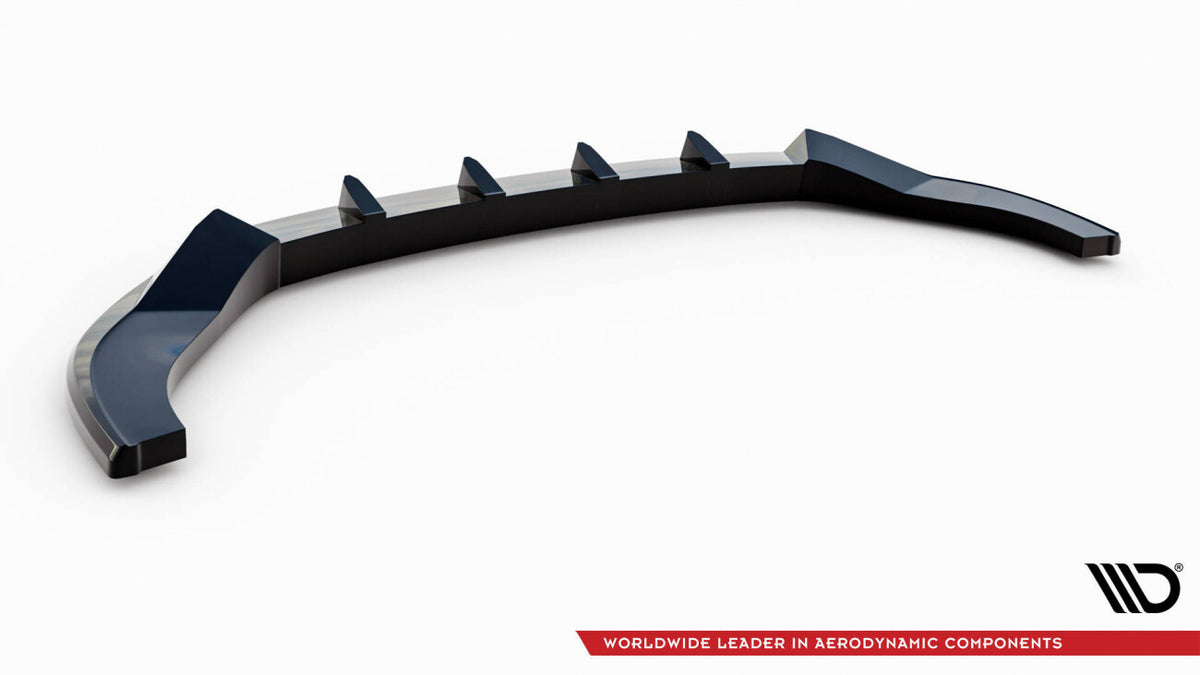 Frontlippe passend für VW Multivan Long T7 schwarz Hochglanz