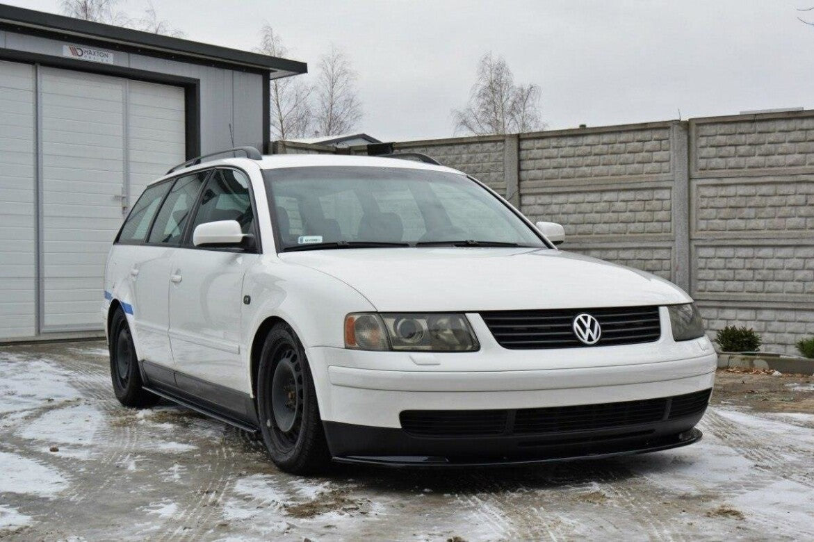Frontlippe passend für VW Passat B5 schwarz Hochglanz