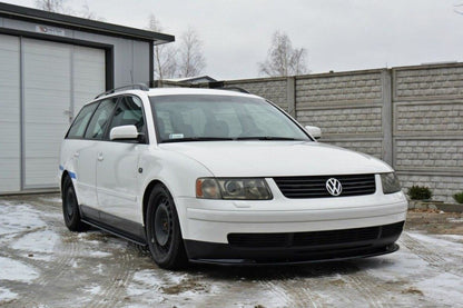 Frontlippe passend für VW Passat B5 schwarz Hochglanz