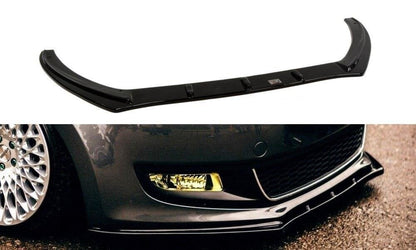 Frontlippe passend für VW Polo Mk5 schwarz Hochglanz