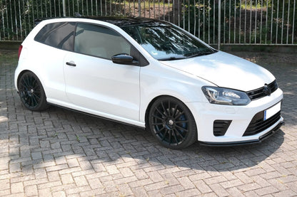 Frontlippe passend für VW Polo WRC Mk5 schwarz Hochglanz