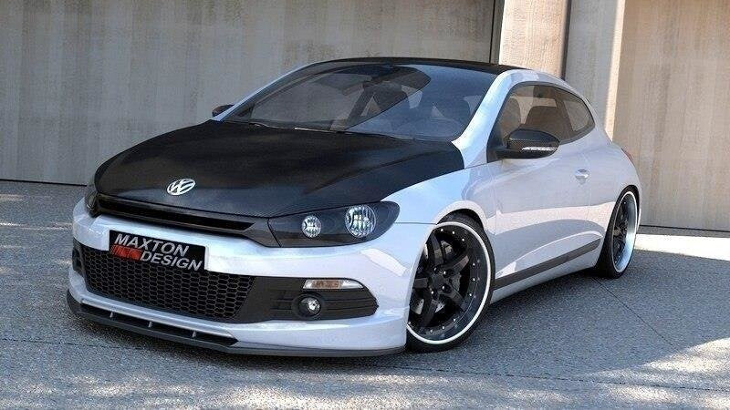 Frontlippe passend für VW Scirocco R-LINE schwarz Hochglanz