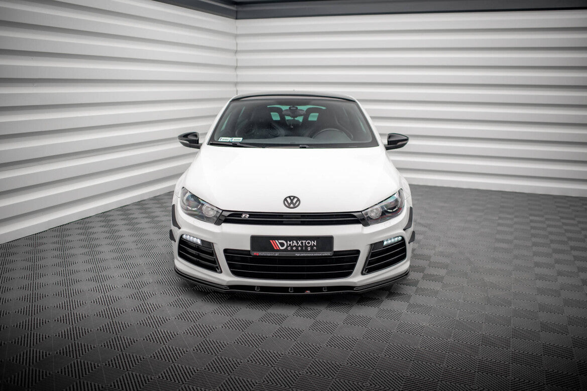 Frontlippe passend für VW Scirocco R schwarz Hochglanz
