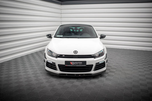 Frontlippe passend für VW Scirocco R schwarz Hochglanz