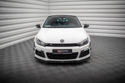 Frontlippe passend für VW Scirocco R ver2 schwarz Hochglanz
