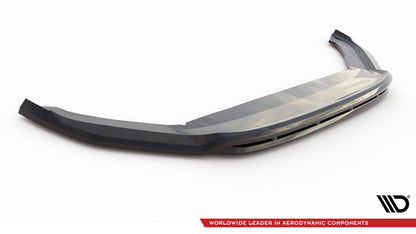 Frontlippe passend für VW Taigo R-Line Mk1 schwarz Hochglanz