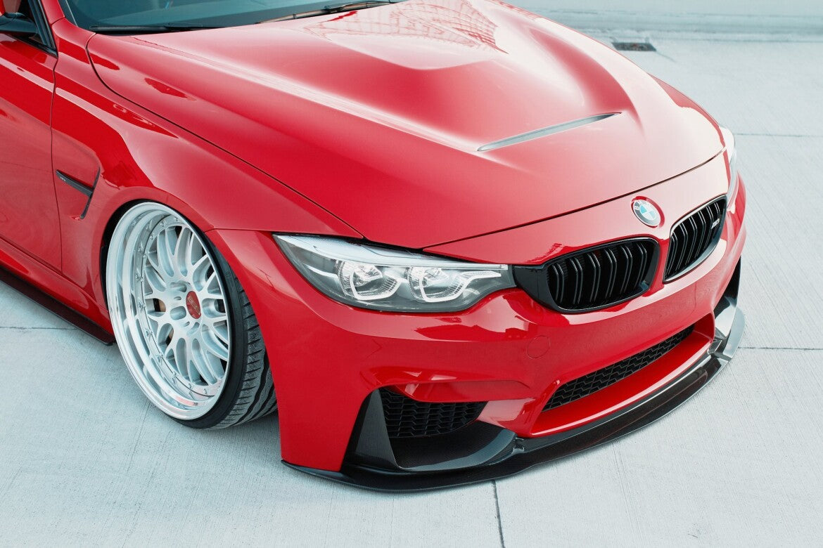 Frontlippe + Rahmen Airintake Lufteinlasse passend für BMW M3 F80
