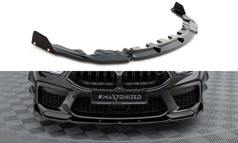Frontlippe V.1 + Flaps passend für BMW M8 Gran Coupe F93 / Coupe F92
