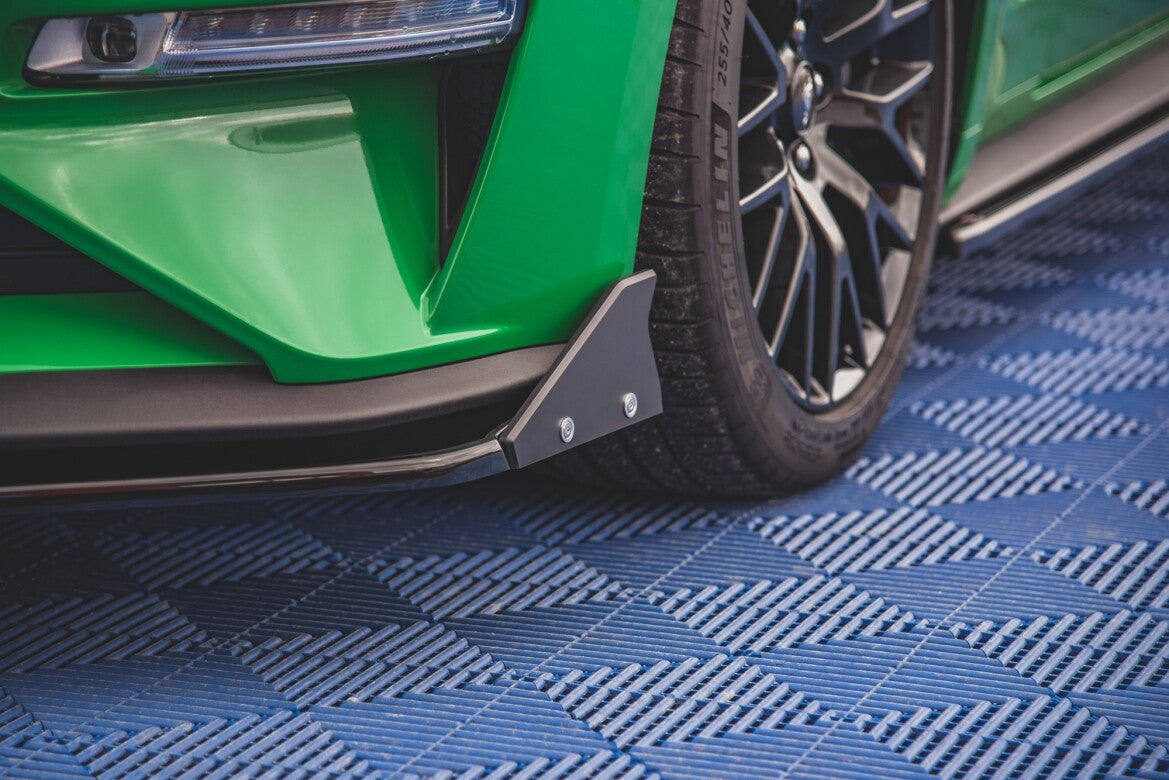 Frontlippe V.1 + Flaps passend für Ford Mustang GT Mk6 FL
