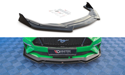 Frontlippe V.1 + Flaps passend für Ford Mustang GT Mk6 FL
