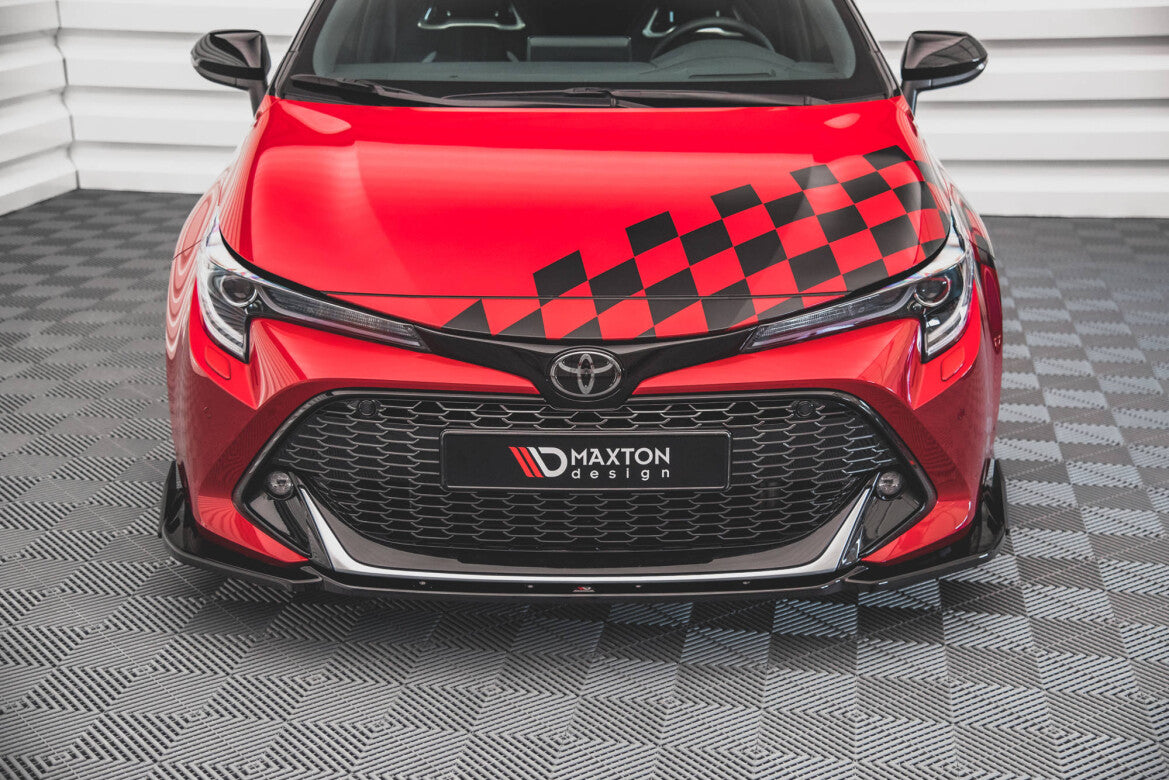 Frontlippe V.1 + Flaps passend für Toyota Corolla GR Sport XII