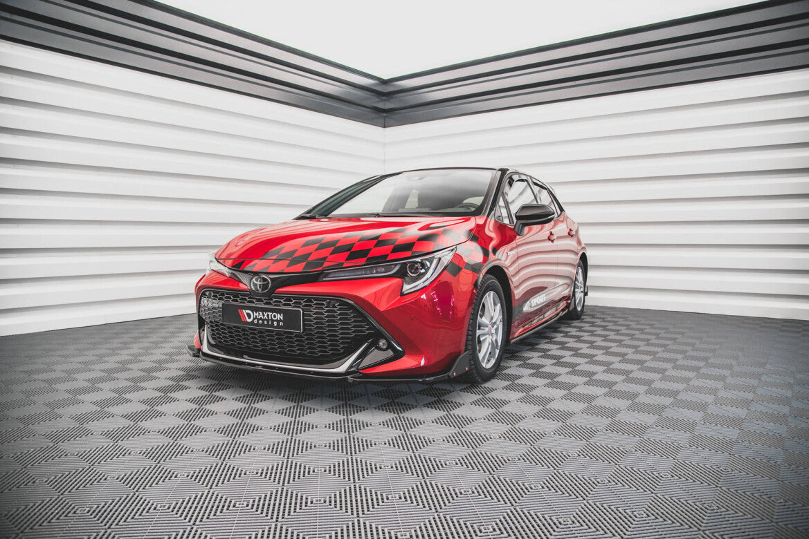 Frontlippe V.1 + Flaps passend für Toyota Corolla GR Sport XII