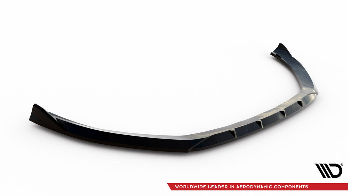Frontlippe V.1 passend für Audi A3 Limousine 8V schwarz Hochglanz