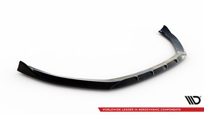 Frontlippe V.1 passend für Audi A3 Limousine 8V schwarz Hochglanz