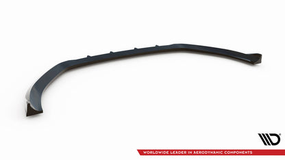 Frontlippe V.1 passend für Audi A3 Limousine 8V schwarz Hochglanz