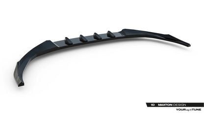 Frontlippe V.1 passend für Audi A3 Limousine 8Y Facelift schwarz Hochglanz