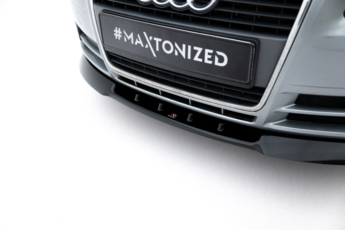 Frontlippe V.1 passend für Audi A4 B7 schwarz Hochglanz