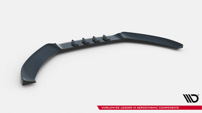 Frontlippe V.1 passend für Audi A4 B7 schwarz Hochglanz