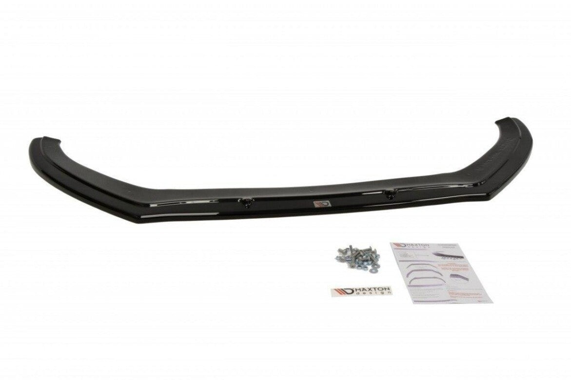 Frontlippe V.1 passend für Audi A4 B8 FL schwarz Hochglanz