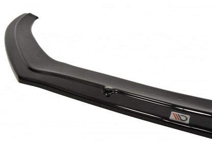 Frontlippe V.1 passend für Audi A4 B8 FL schwarz Hochglanz