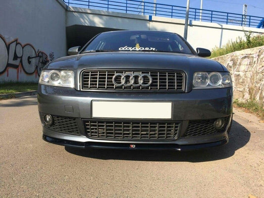 Frontlippe V.1 passend für Audi A4 S-Line B6 schwarz Hochglanz