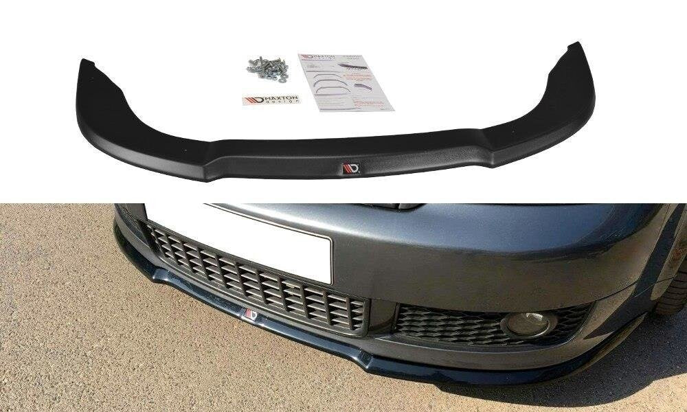 Frontlippe V.1 passend für Audi A4 S-Line B6 schwarz Hochglanz