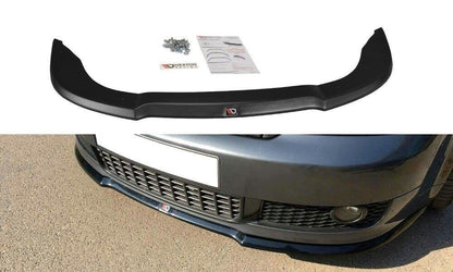 Frontlippe V.1 passend für Audi A4 S-Line B6 schwarz Hochglanz