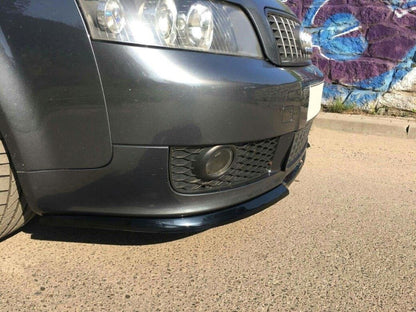 Frontlippe V.1 passend für Audi A4 S-Line B6 schwarz Hochglanz