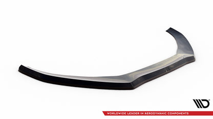 Frontlippe V.1 passend für Audi A4 S-Line / S4 B8 FL schwarz Hochglanz