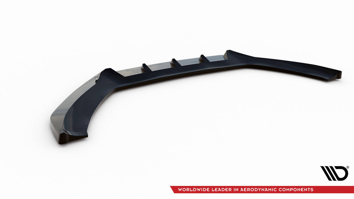 Frontlippe V.1 passend für Audi A5 Coupe / Sportback 8T FL schwarz Hochglanz