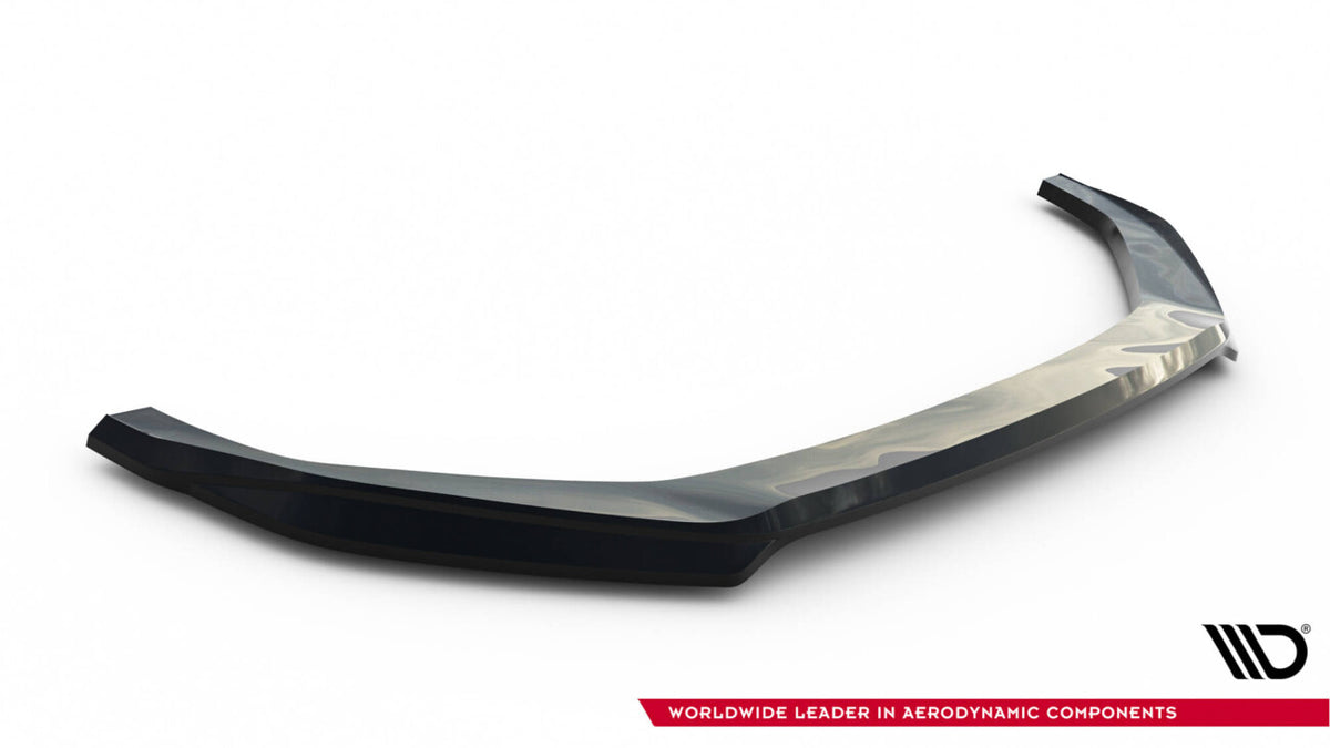 Frontlippe V.1 passend für Audi A5 F5 FL schwarz Hochglanz