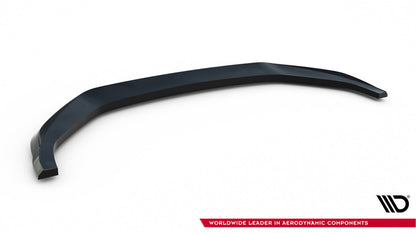 Frontlippe V.1 passend für Audi A5 F5 FL schwarz Hochglanz