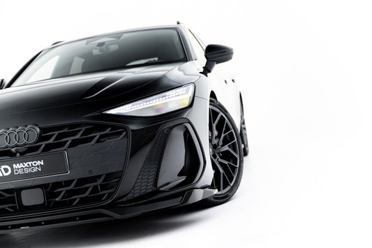 Frontlippe V.1 passend für Audi A6 S-Line C9 schwarz Hochglanz