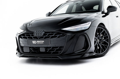 Frontlippe V.1 passend für Audi A6 S-Line C9 schwarz Hochglanz