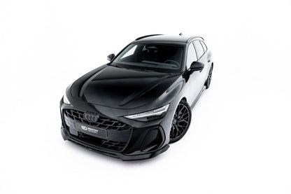 Frontlippe V.1 passend für Audi A6 S-Line C9 schwarz Hochglanz