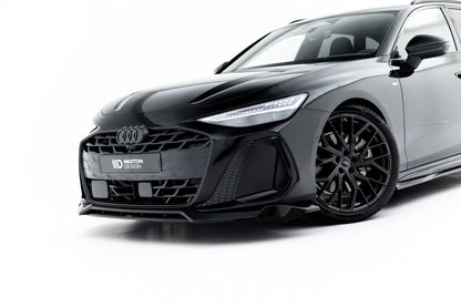 Frontlippe V.1 passend für Audi A6 S-Line C9 schwarz Hochglanz