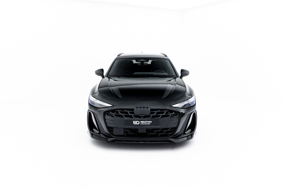 Frontlippe V.1 passend für Audi A6 S-Line C9 schwarz Hochglanz