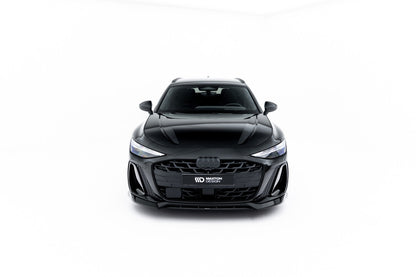 Frontlippe V.1 passend für Audi A6 S-Line C9 schwarz Hochglanz