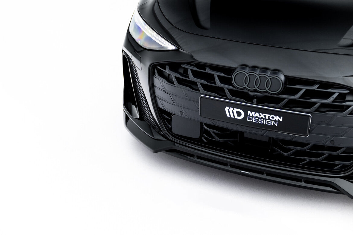 Frontlippe V.1 passend für Audi A6 S-Line C9 schwarz Hochglanz