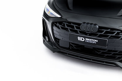 Frontlippe V.1 passend für Audi A6 S-Line C9 schwarz Hochglanz