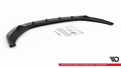 Frontlippe V.1 passend für Audi A7 C8 schwarz Hochglanz