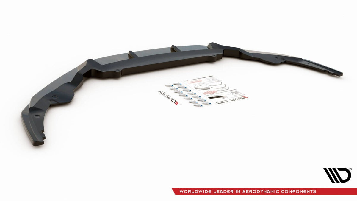 Frontlippe V.1 passend für Audi R8 Mk2 FL schwarz Hochglanz