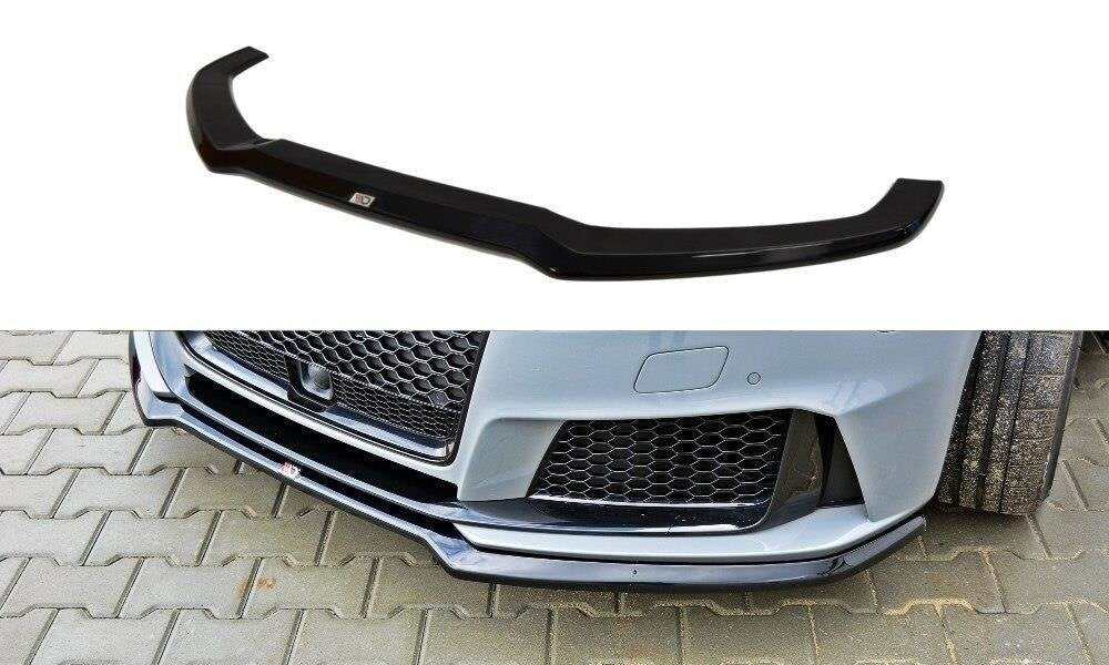 Frontlippe V.1 passend für Audi RS3 8V Sportback schwarz Hochglanz