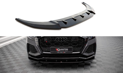 Frontlippe V.1 passend für Audi RSQ8 Mk1 schwarz Hochglanz