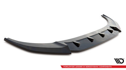 Frontlippe V.1 passend für Audi RSQ8 Mk1 schwarz Hochglanz