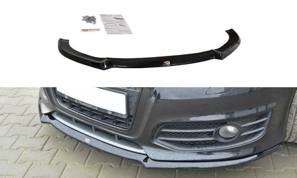 Frontlippe V.1 passend für Audi S3 8P FL schwarz Hochglanz