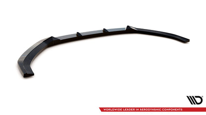 Frontlippe V.1 passend für Audi S3 / A3 S-Line Sportback 8V FL schwarz Hochglanz