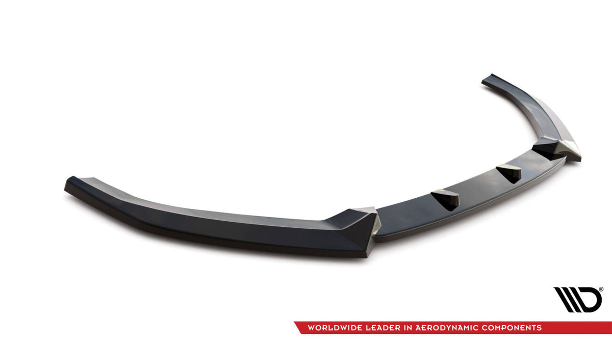 Frontlippe V.1 passend für Audi S3 / A3 S-Line Sportback 8V FL schwarz Hochglanz