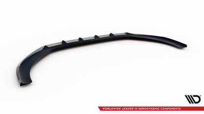 Frontlippe V.1 passend für Audi S3 / A3 S-Line Sportback / Hatchback 8V schwarz Hochglanz