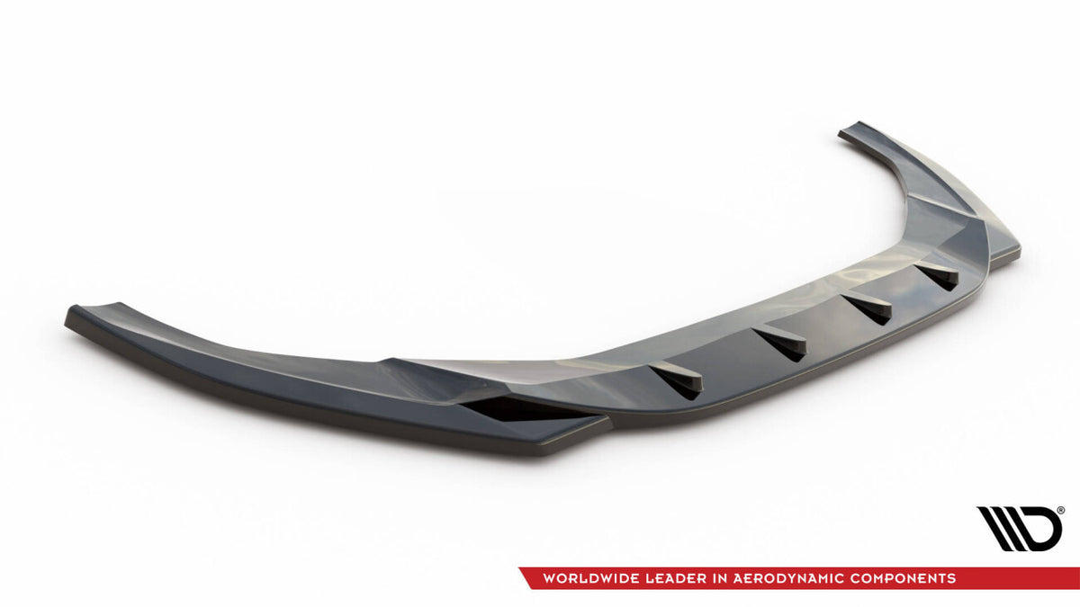 Frontlippe V.1 passend für Audi S5 / A5 S-Line F5 FL schwarz Hochglanz